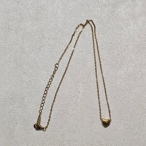 Stainless Steel Heart Pendant Necklace